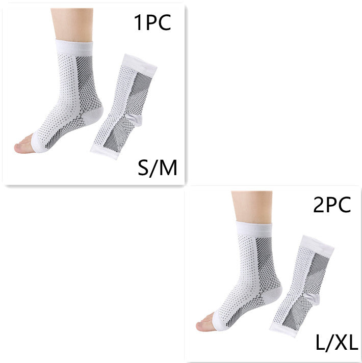 Invisible Heel Compression Socks - Plantar Support Ankle Sleeves