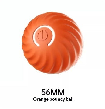 Bite Resistant Rubber Dog Ball - Bouncy Chew Toy for Aggressive Chewers