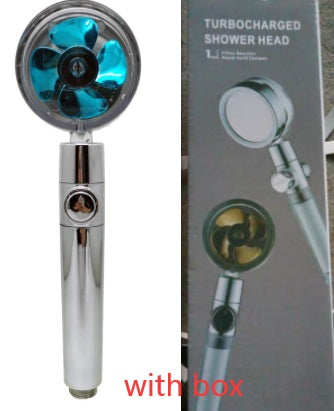360° Rotating Water Saving Shower Head - High Pressure Rain Spray Nozzle