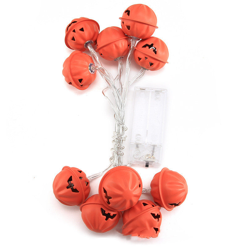 LED Halloween Lights String Ghost Festival Pumpkin Decorative