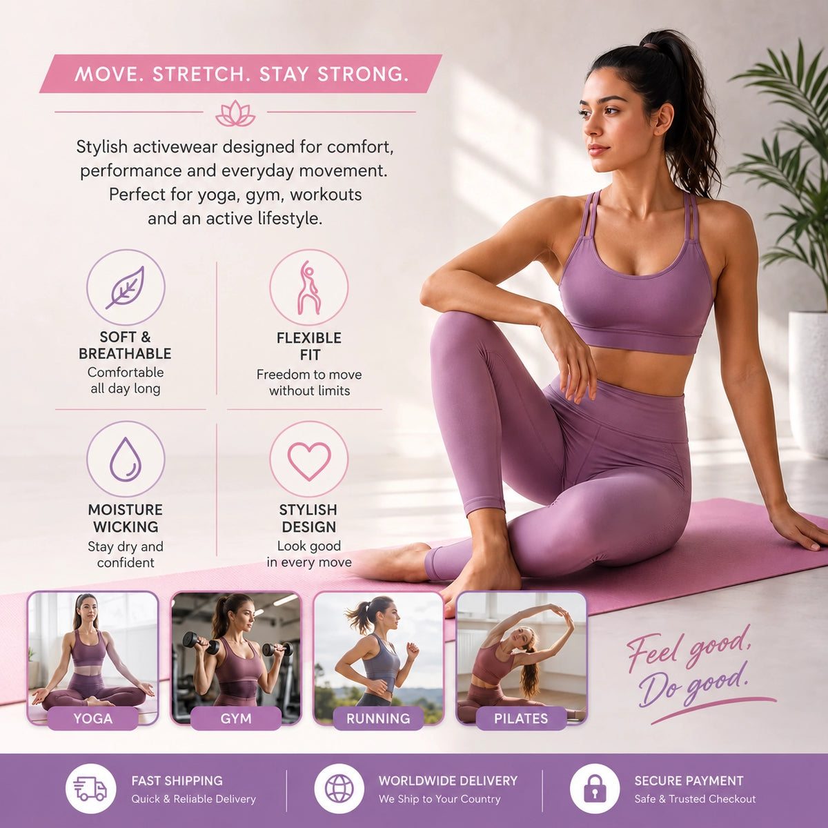 Yoga & Fitness Wear