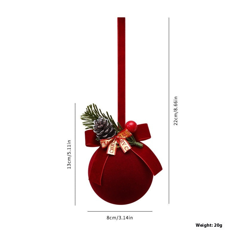 Christmas Exquisite Shop Windows Tree Hanging Decorations Ornaments