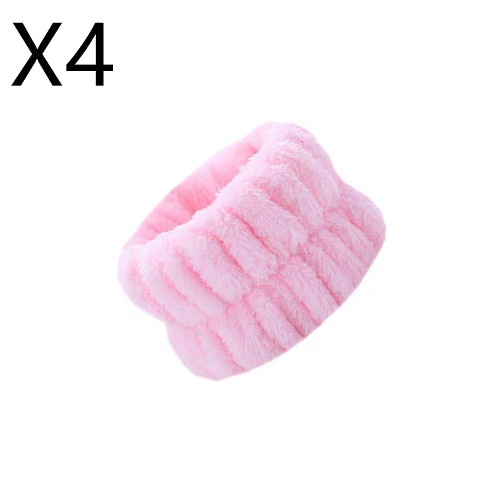 Microfiber Wrist Wash Bands - Absorbent Face Washing Wristbands to Prevent Drips