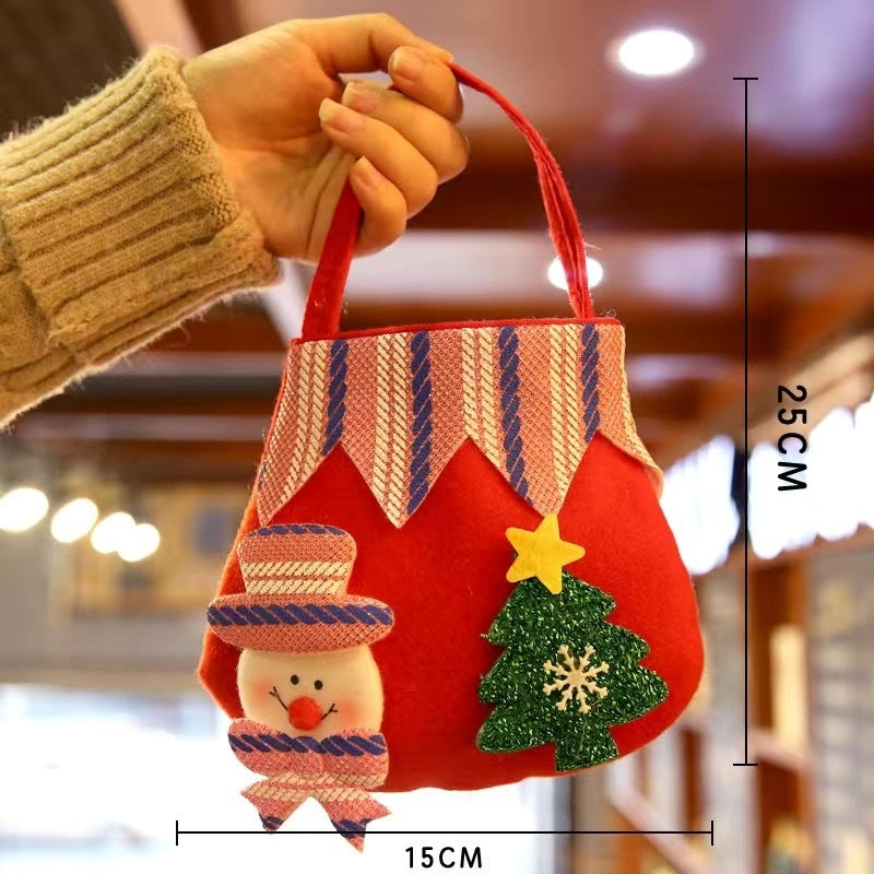 Christmas Children Gift Bag Eve Candy Packaging | Xmas Holiday Decor