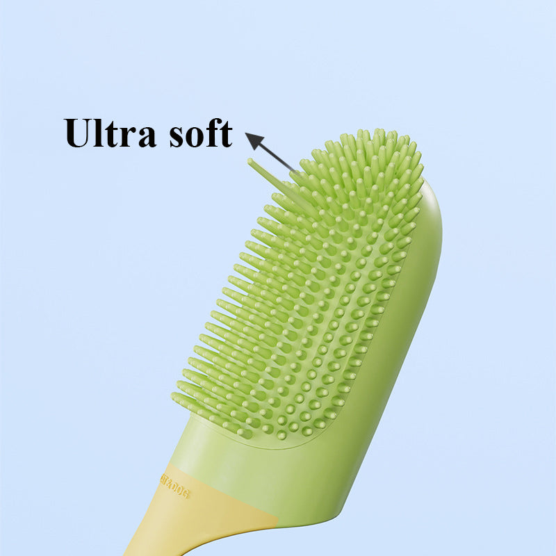 Silicone Finger Toothbrush for Dogs & Cats - 360° Soft Bristle Oral Care Brush