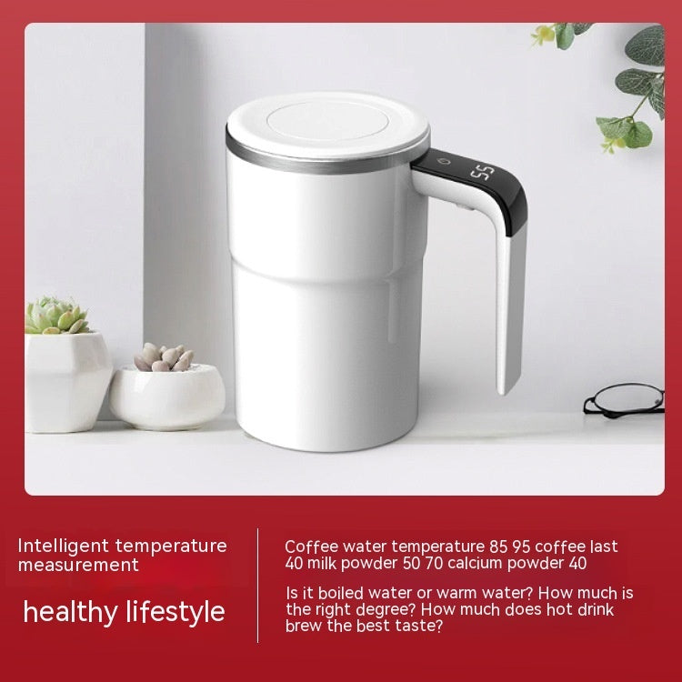 USB Rechargeable Electric Coffee Mug - Automatic Heating Cup
