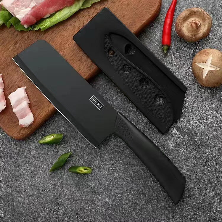 Stainless Steel Kitchen Knife Set - Chef Knives with Block