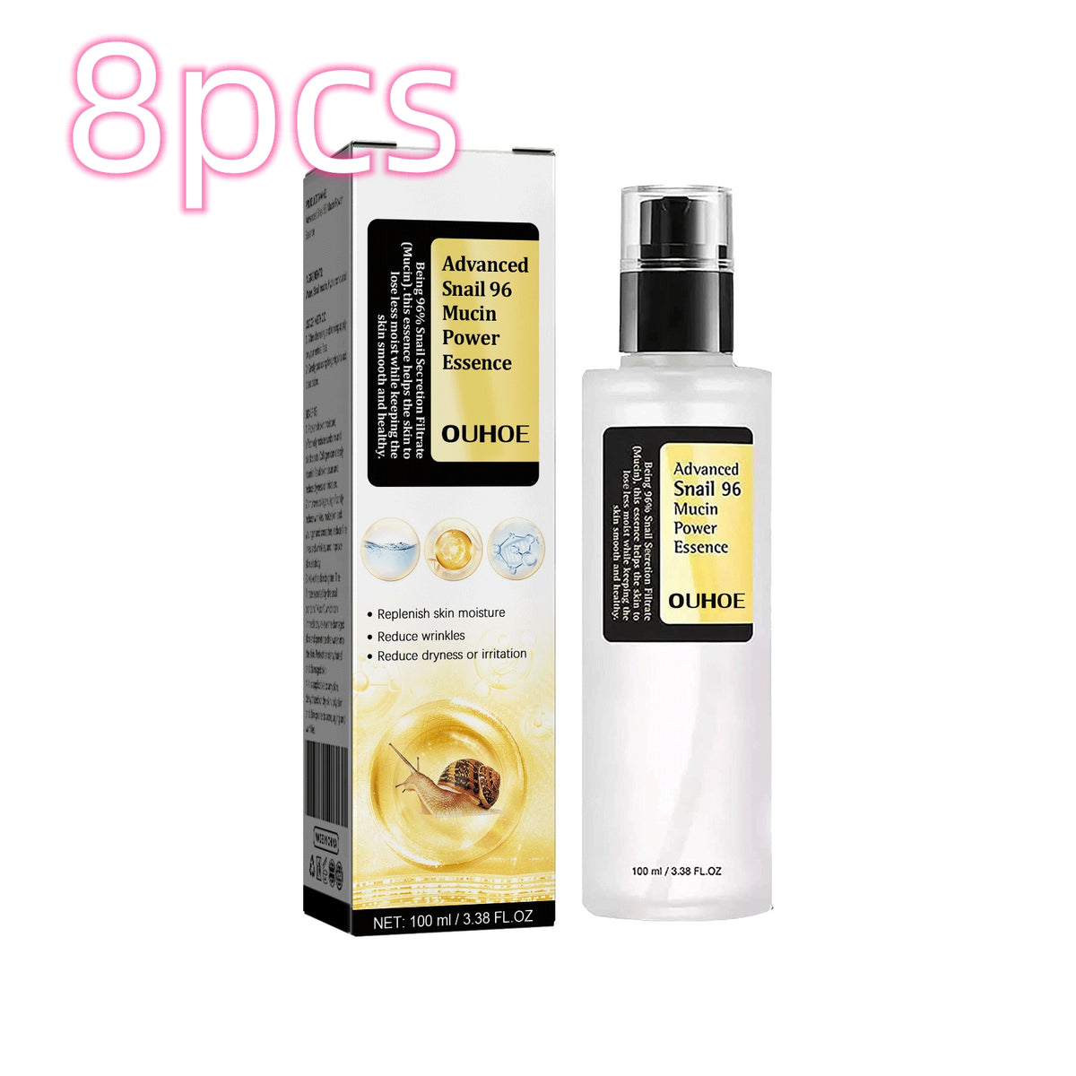 Snail Collagen Facial Serum - Hydrating Skin Care Essence