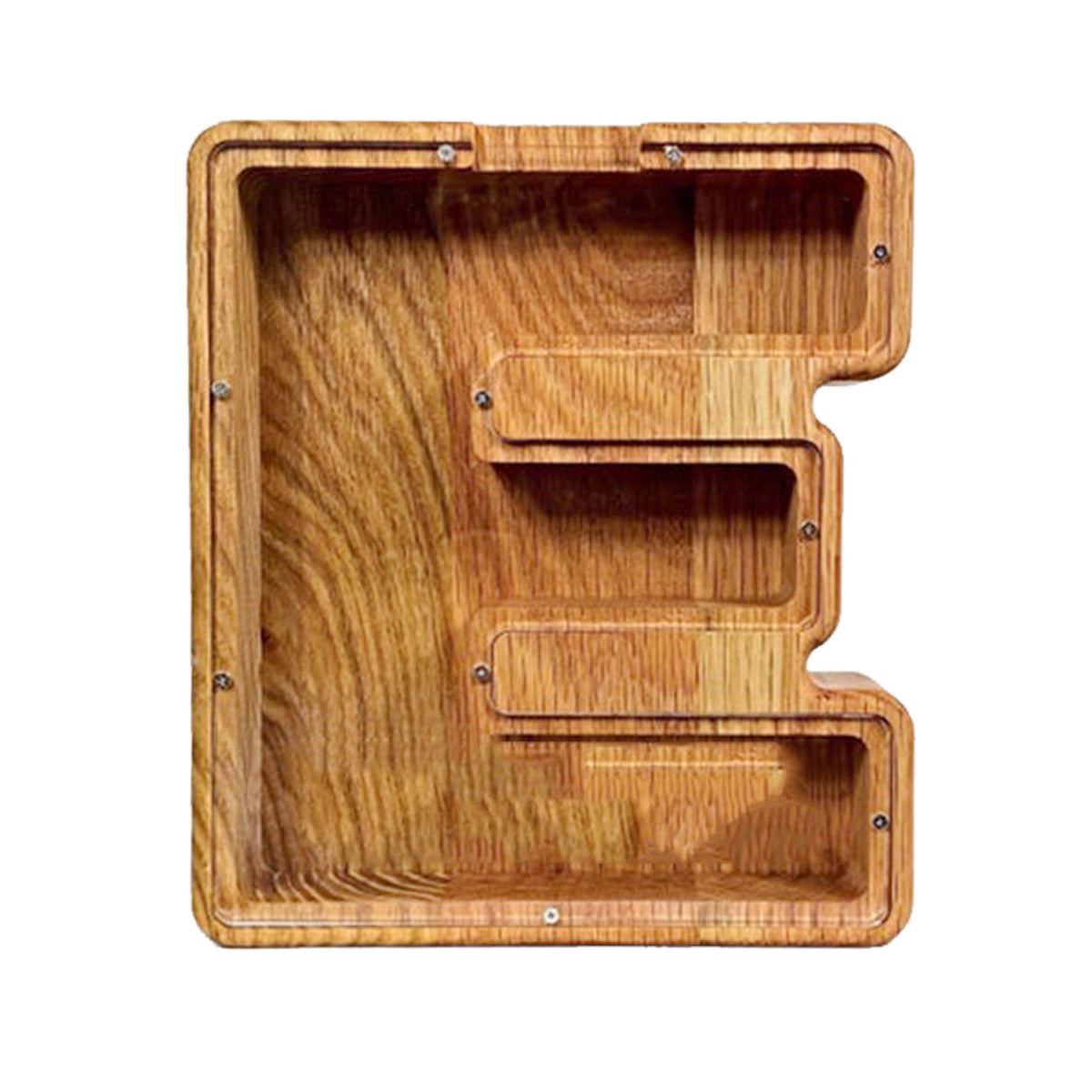 Wooden Letter Piggy Bank - Creative Alphabet Money Box