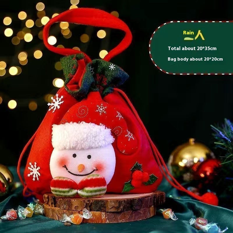 Christmas Children Gift Bag Eve Candy Packaging | Xmas Holiday Decor