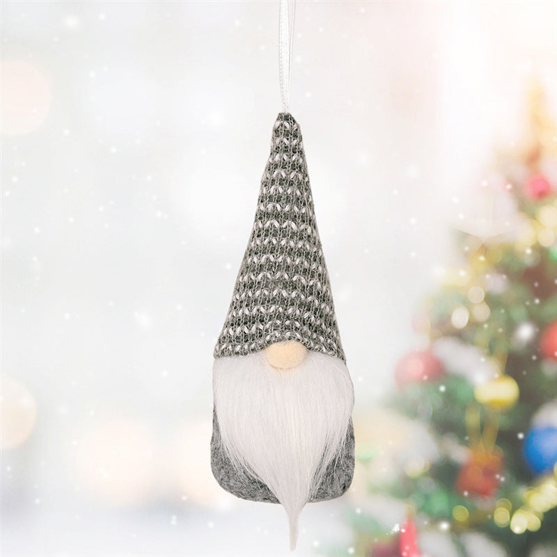 Christmas Decorations Knitted Small Pendant | Xmas Holiday Decor