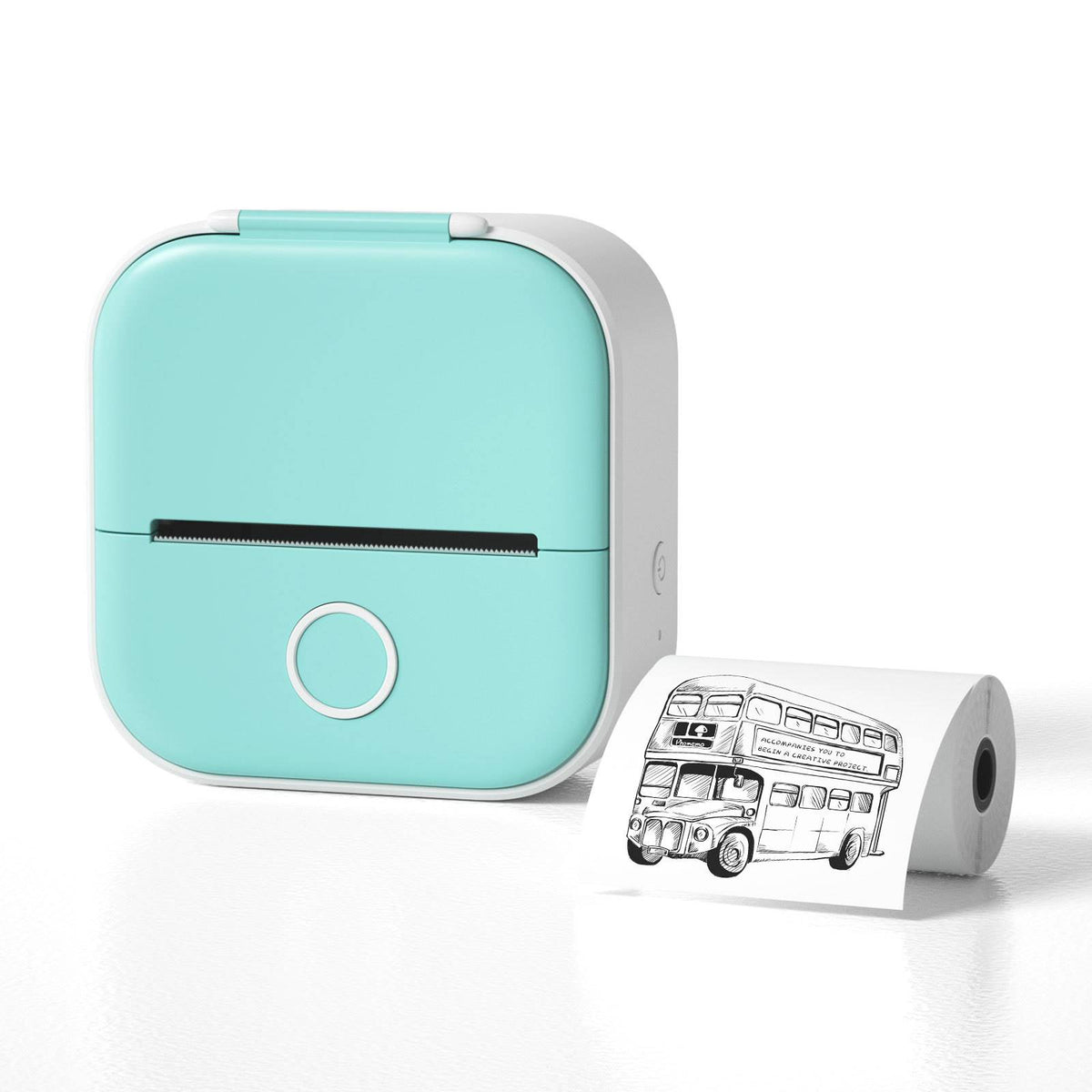 Mini Pocket Portable Printer - Bluetooth Photo & Label Printer