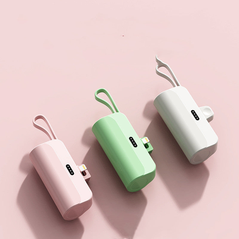 Mini Capsule Wireless Power Bank - Pocket Portable Phone Charger
