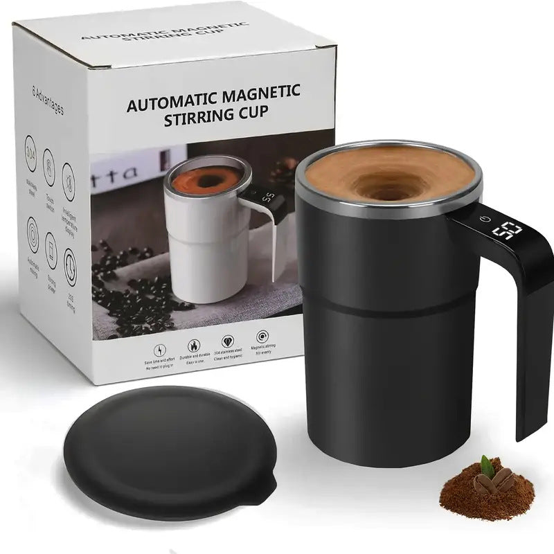USB Rechargeable Electric Coffee Mug - Automatic Heating Cup