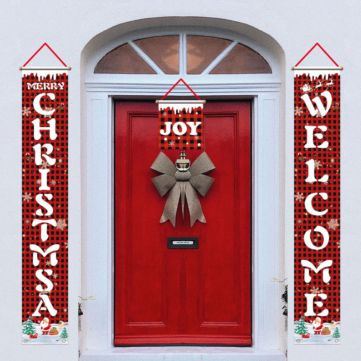 Christmas Couplet Party Decorations | Xmas Holiday Decor