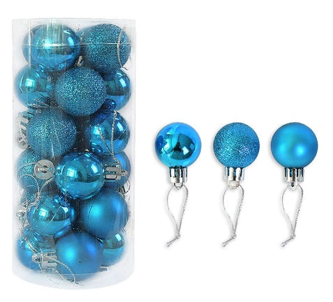 Christmas Decoration Shiny Matte Ball | Xmas Holiday Decor