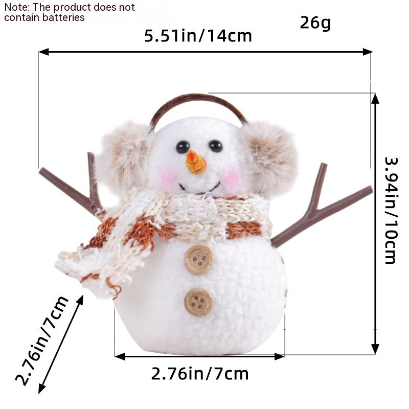 Christmas Luminous Ice Man Ornaments | Xmas Holiday Decor