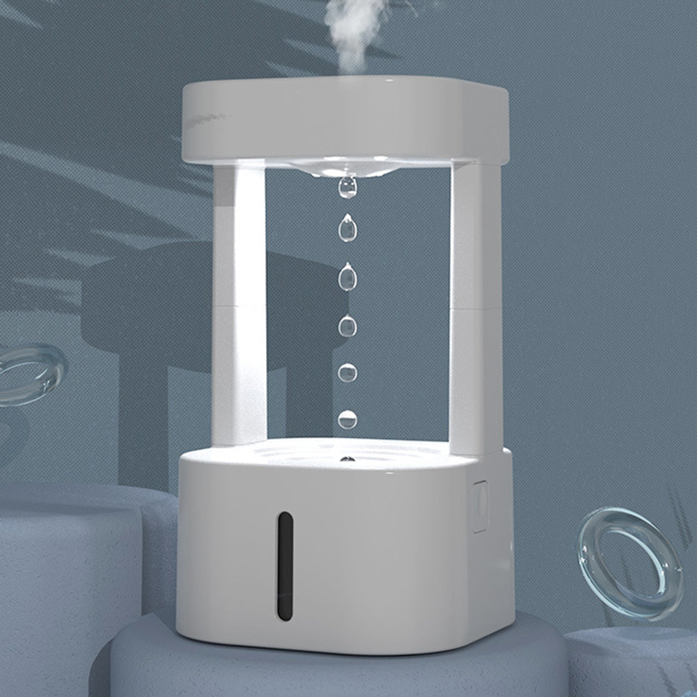 Anti-Gravity Water Drop Humidifier - 580 ml