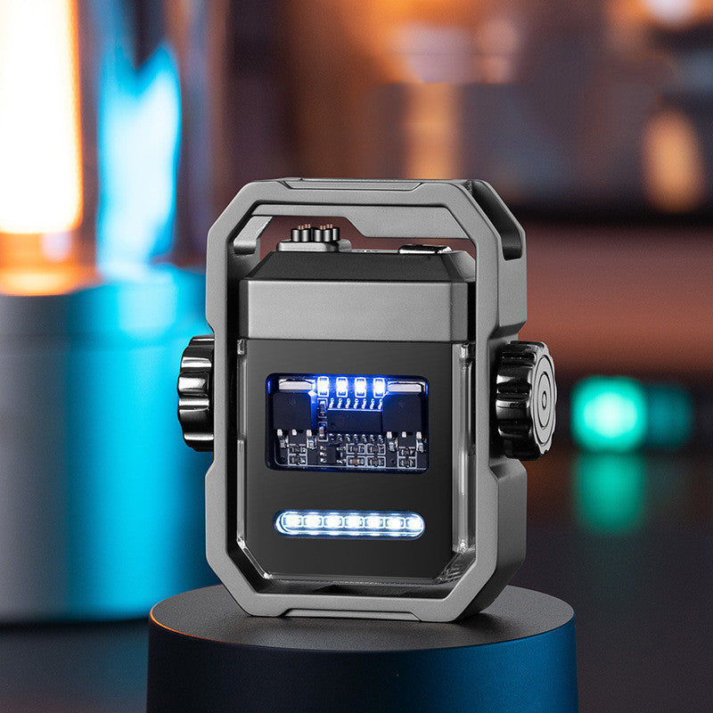 Double Arc Pulse Lighter - Windproof Outdoor Plasma Lighter