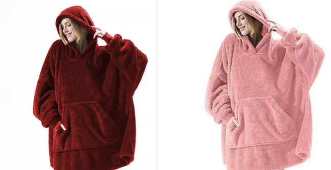 Hoodie Sweatshirt with Big Pocket Tops Sweater Comfortable Loose