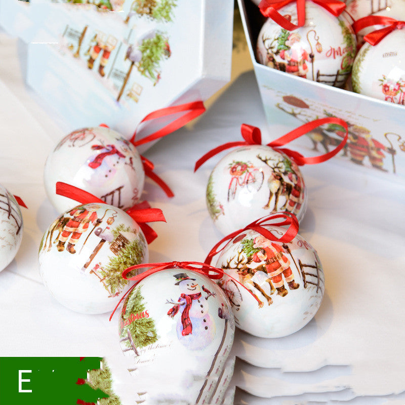 Christmas Gift Box with Tree Decoration Pendant | Xmas Holiday Decor
