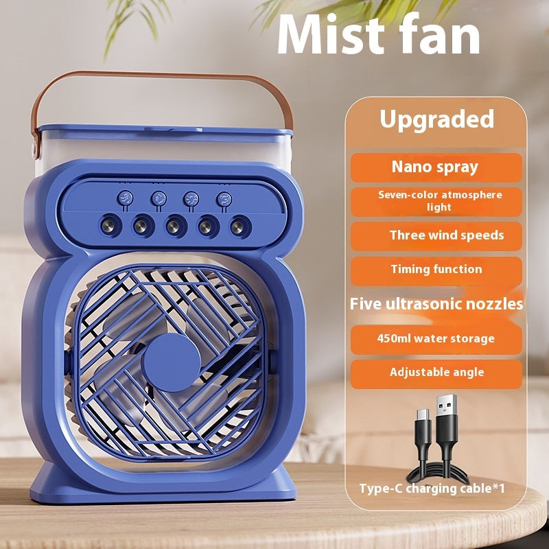 3-in-1 Portable Evaporative Air Conditioner - Mini Air Cooler Fan