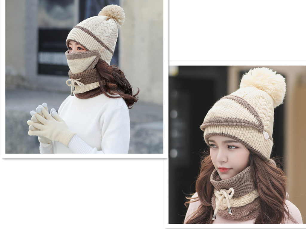 Plus Velvet Thick Bib Mask – Women's Fashion