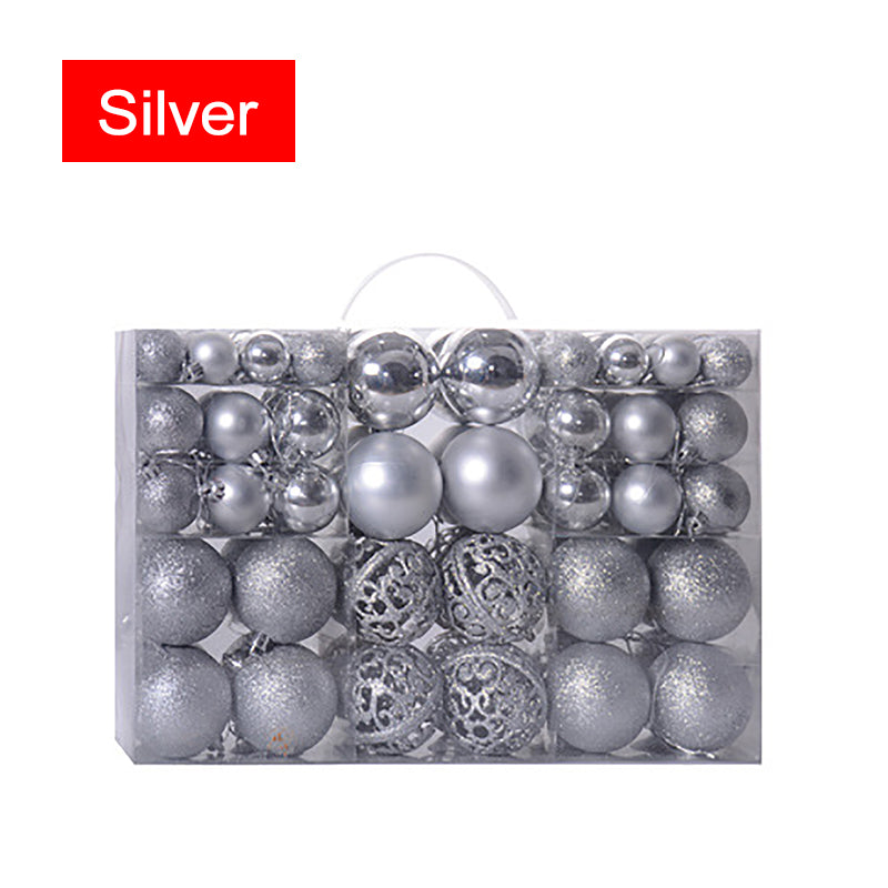 Christmas Matte Decorative Ball | Xmas Holiday Decor