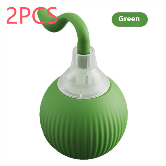 Automatic Rolling Cat Toy Ball - Smart Interactive Ball with Feather Tail