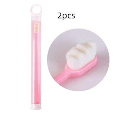 Ultra-Fine Super Soft Bristle Toothbrush - Gentle Gum Care