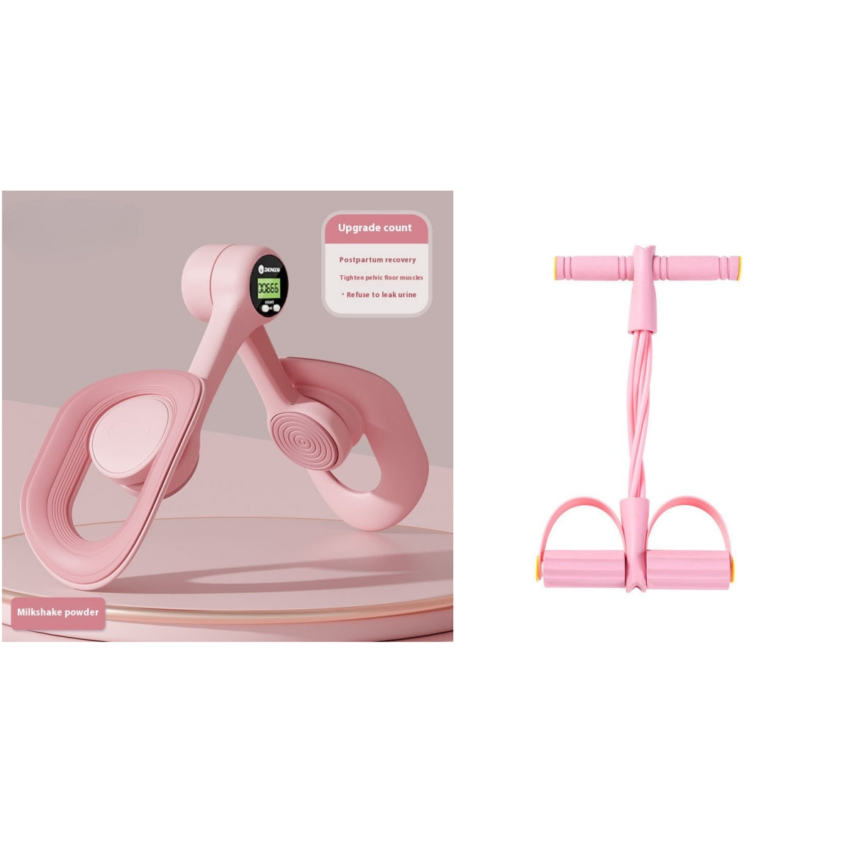 Ergonomic Thigh Master Trainer with Counter - Inner Thigh & Pelvic Floor Exerciser