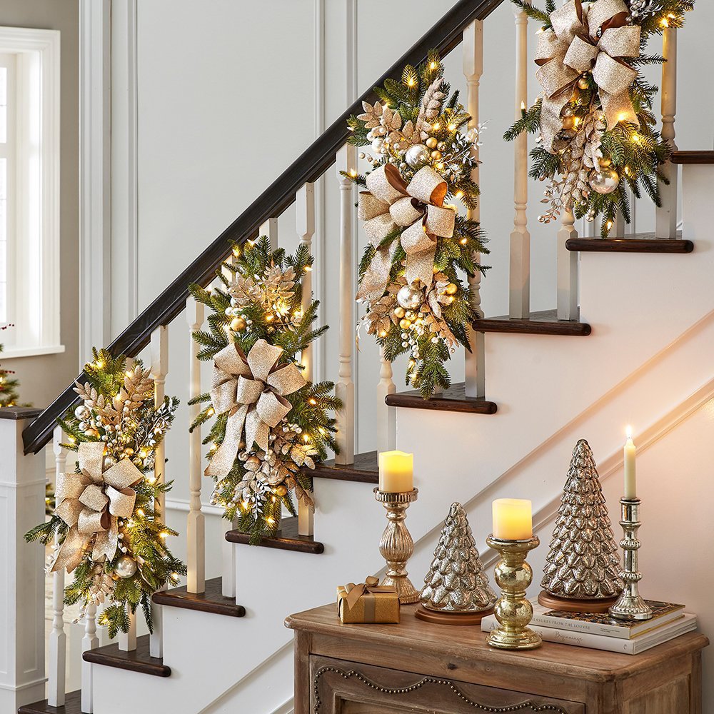 Christmas Day Door Curtain Home Decoration Hanger | Xmas Holiday Decor