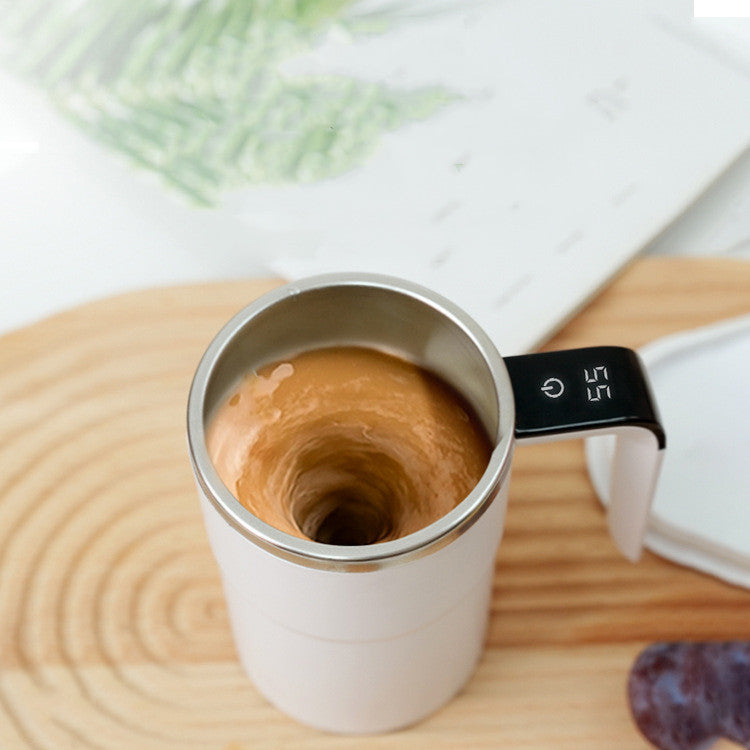 USB Rechargeable Electric Coffee Mug - Automatic Heating Cup