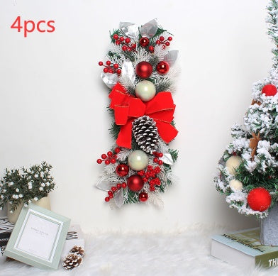 Christmas Day Door Curtain Home Decoration Hanger | Xmas Holiday Decor