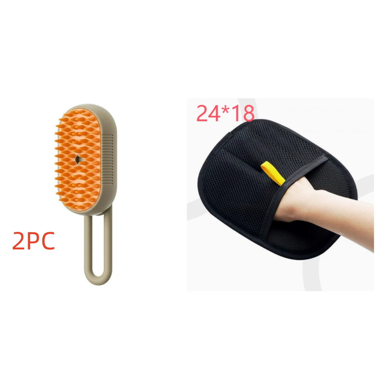 3-in-1 Cat Steam Brush - Electric Spray Massage Comb for Pet Hair Removal