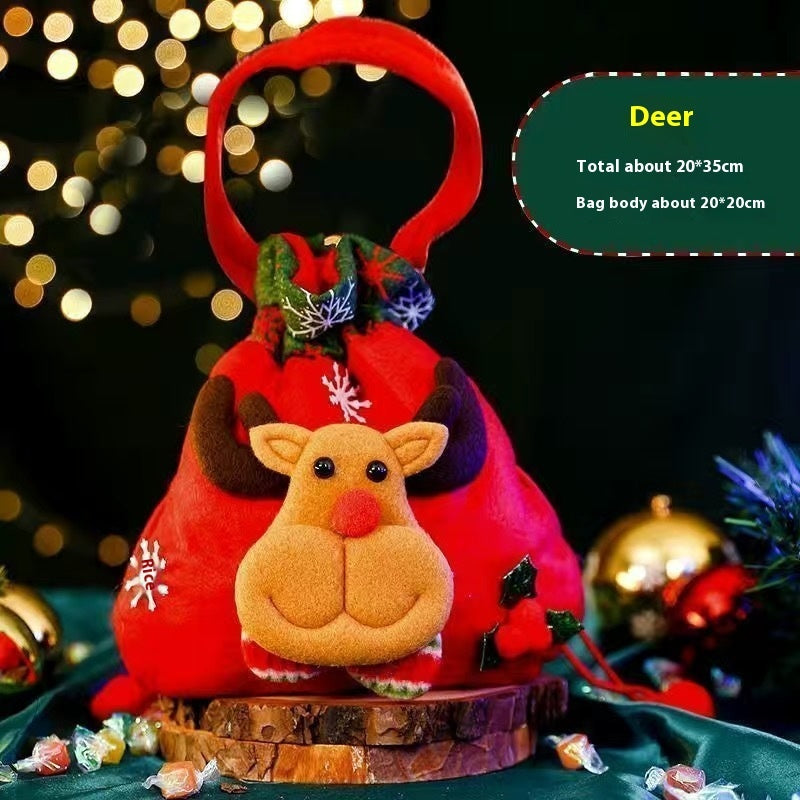 Christmas Children Gift Bag Eve Candy Packaging | Xmas Holiday Decor