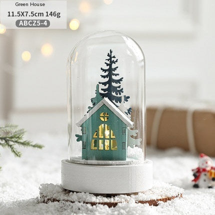Christmas Decoration Reindeer Small Night Lamp | Xmas Holiday Decor