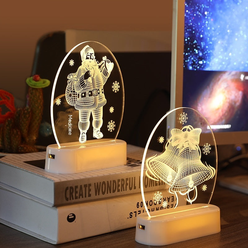 Christmas Decorations Night Light | Xmas Holiday Decor