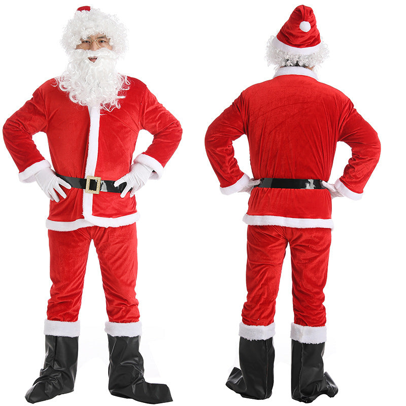 Christmas Costume Men's and Women's Clothing Full Set Performance | Holiday Gift