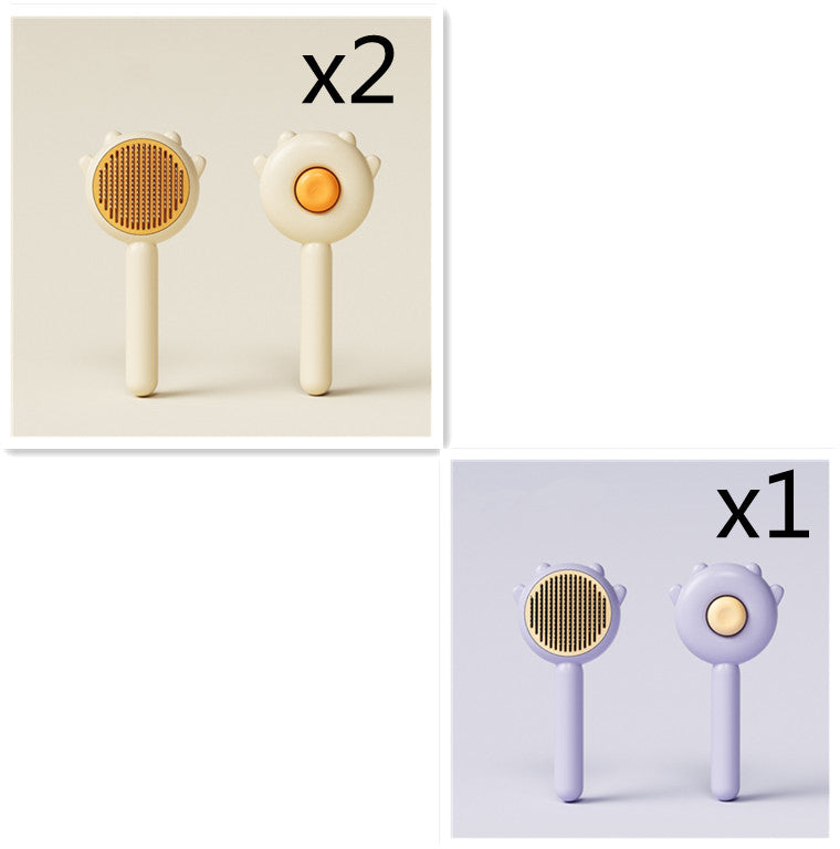 Magic Cat Massage Comb - Pet Hair Removal Brush & Scratcher for Cats and Dogs