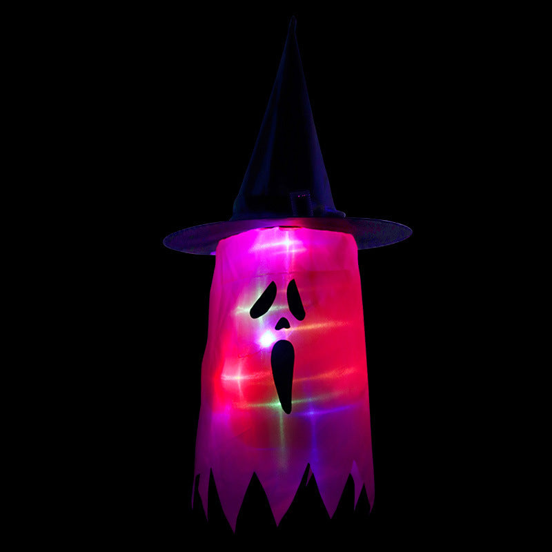 Halloween Holiday Decoration Lanterns Cloth Art Ghost String Lights