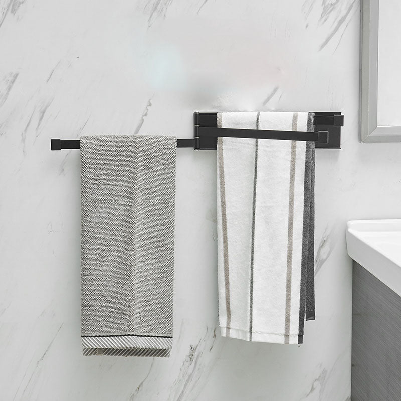 Nordic No-Drill Bathroom Towel Rack - Wall Towel Holder