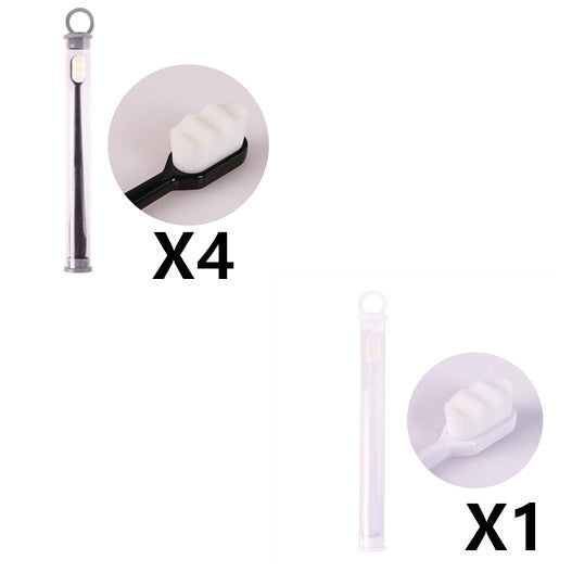 Ultra-Fine Super Soft Bristle Toothbrush - Gentle Gum Care