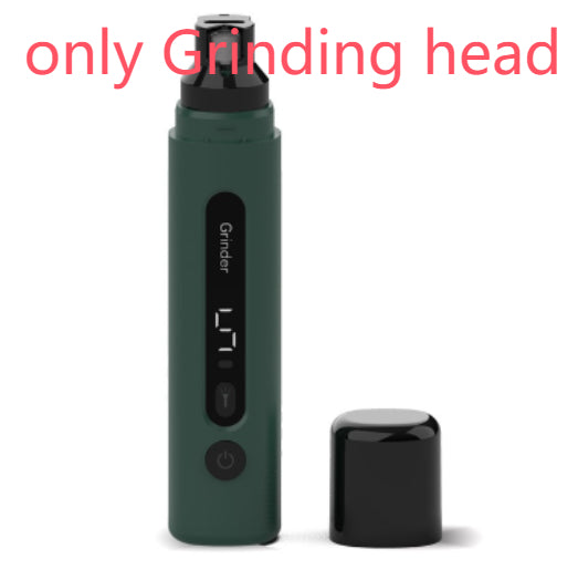 Super Quiet Dog Nail Grinder - Rechargeable 5-Speed Pet Nail Trimmer for Dogs & Cats