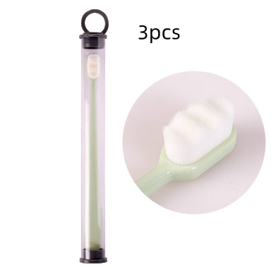 Ultra-Fine Super Soft Bristle Toothbrush - Gentle Gum Care