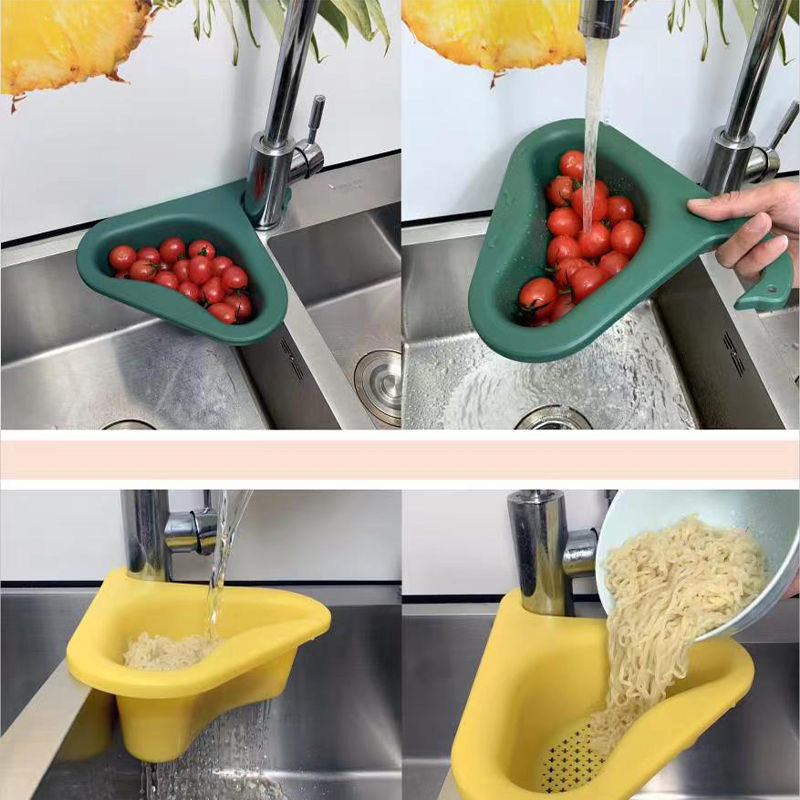 Hanging Swan Kitchen Drainer - Multifunctional Sink Sponge & Dish Rack