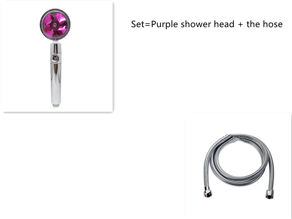 360° Rotating Water Saving Shower Head - High Pressure Rain Spray Nozzle