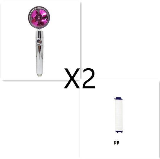 360° Rotating Water Saving Shower Head - High Pressure Rain Spray Nozzle