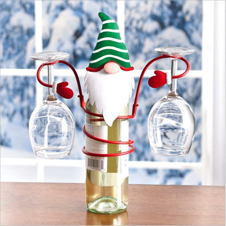 Christmas Snowman Red Wine Stick | Xmas Holiday Decor