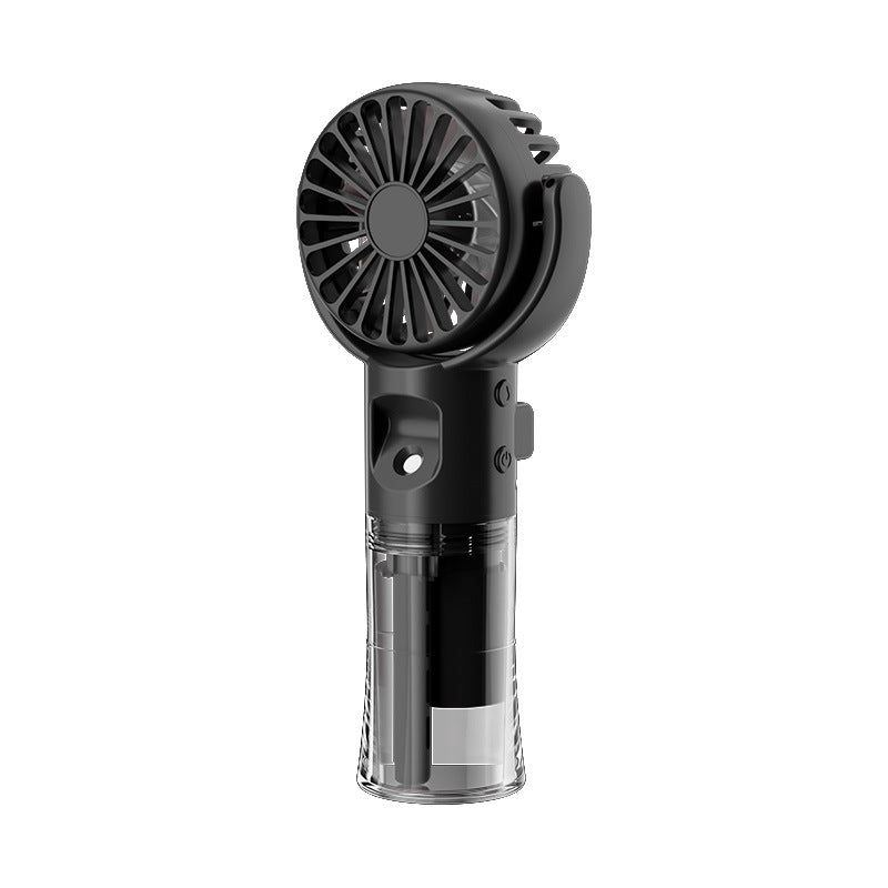 Portable Handheld Water Mist Spray Fan - 4-Speed USB Fan